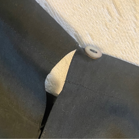 Collection point of view, size large, black silk blouse - Picture 4 of 5